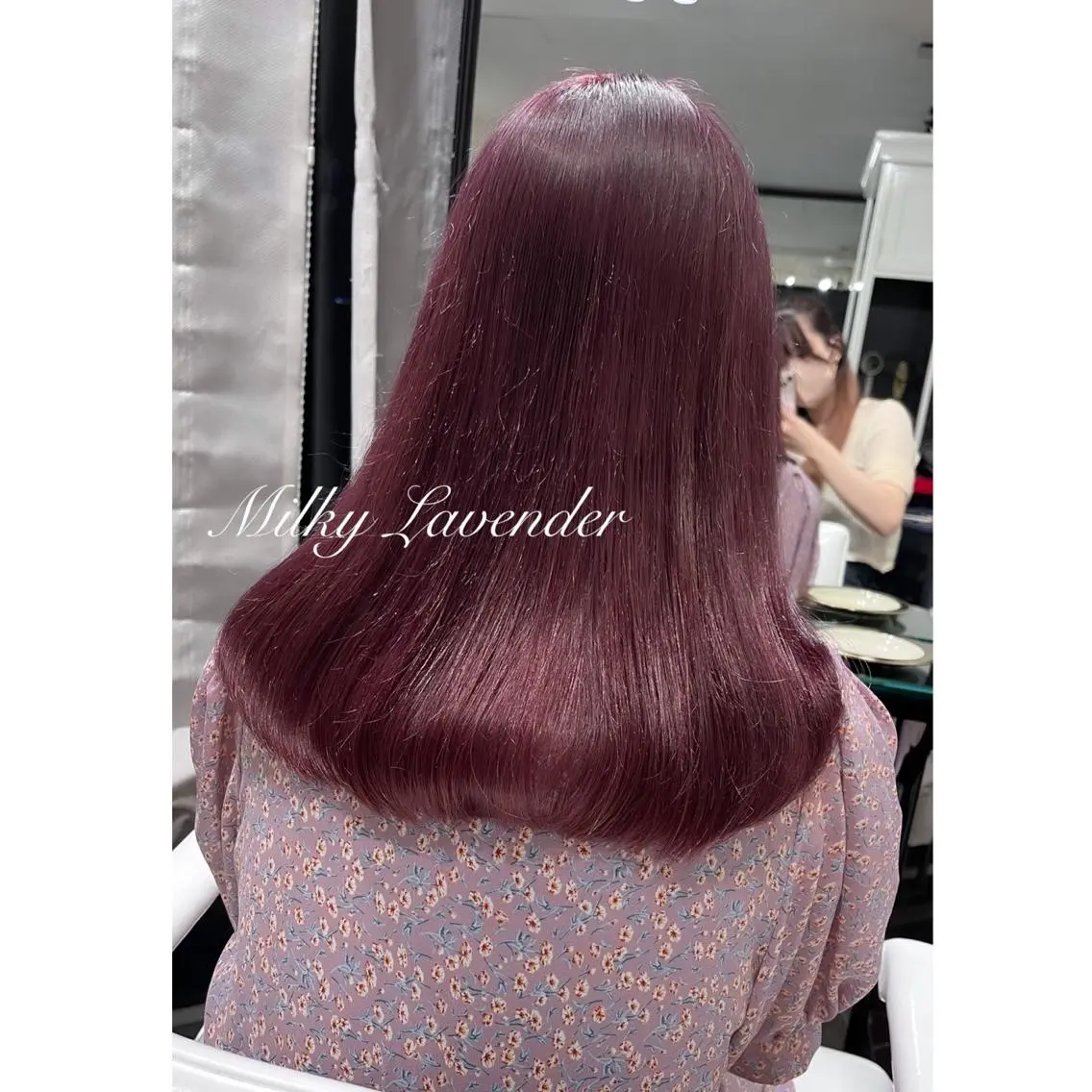 セミロング カラー ブリーチ ヘアカラー miyu /トレンド カラー×艶髪のヘアスタイル