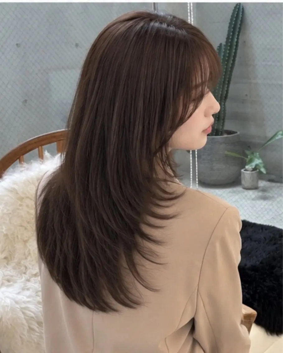 ロング ハイレイヤー レイヤーカット カット トリートメント 【Pia】 セナ/ハイトーンのヘアスタイル
