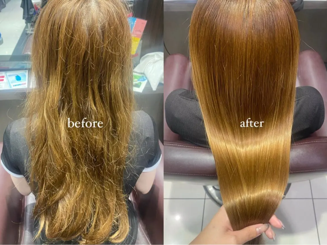 髪質改善トリートメント+メンテナンスcut✂︎の写真