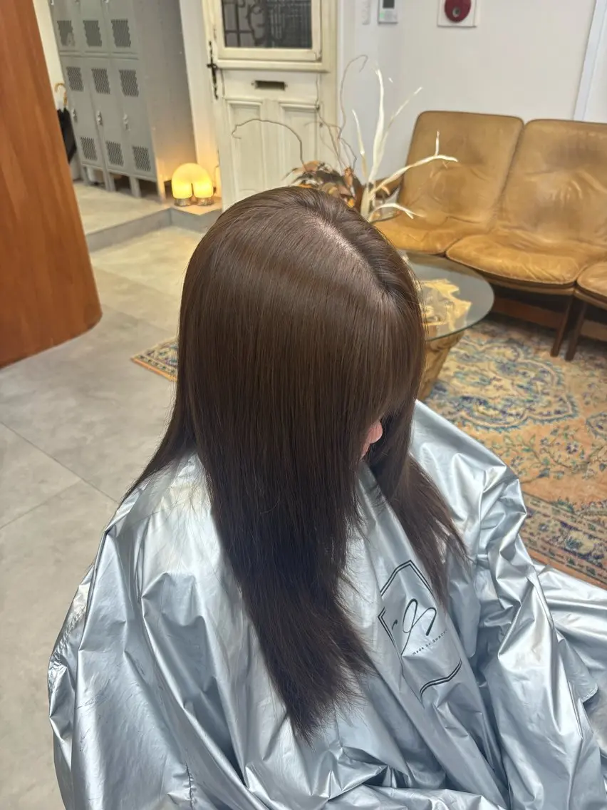 ロング カラー 透明感カラー ヘアカラー sakura/抜け感 ⭐︎透明感hairのヘアスタイル