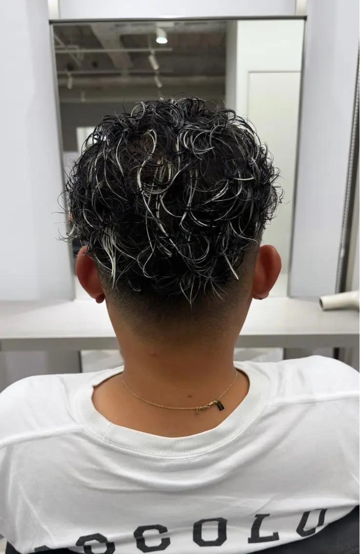 カラー パーマ メンズ ヘアカラー EIGHT/ 琉聖のヘアスタイル