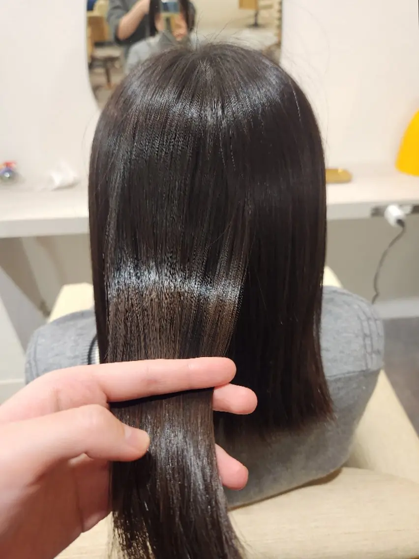 ミディアム ミディアムパーマ 山田 もものヘアスタイル