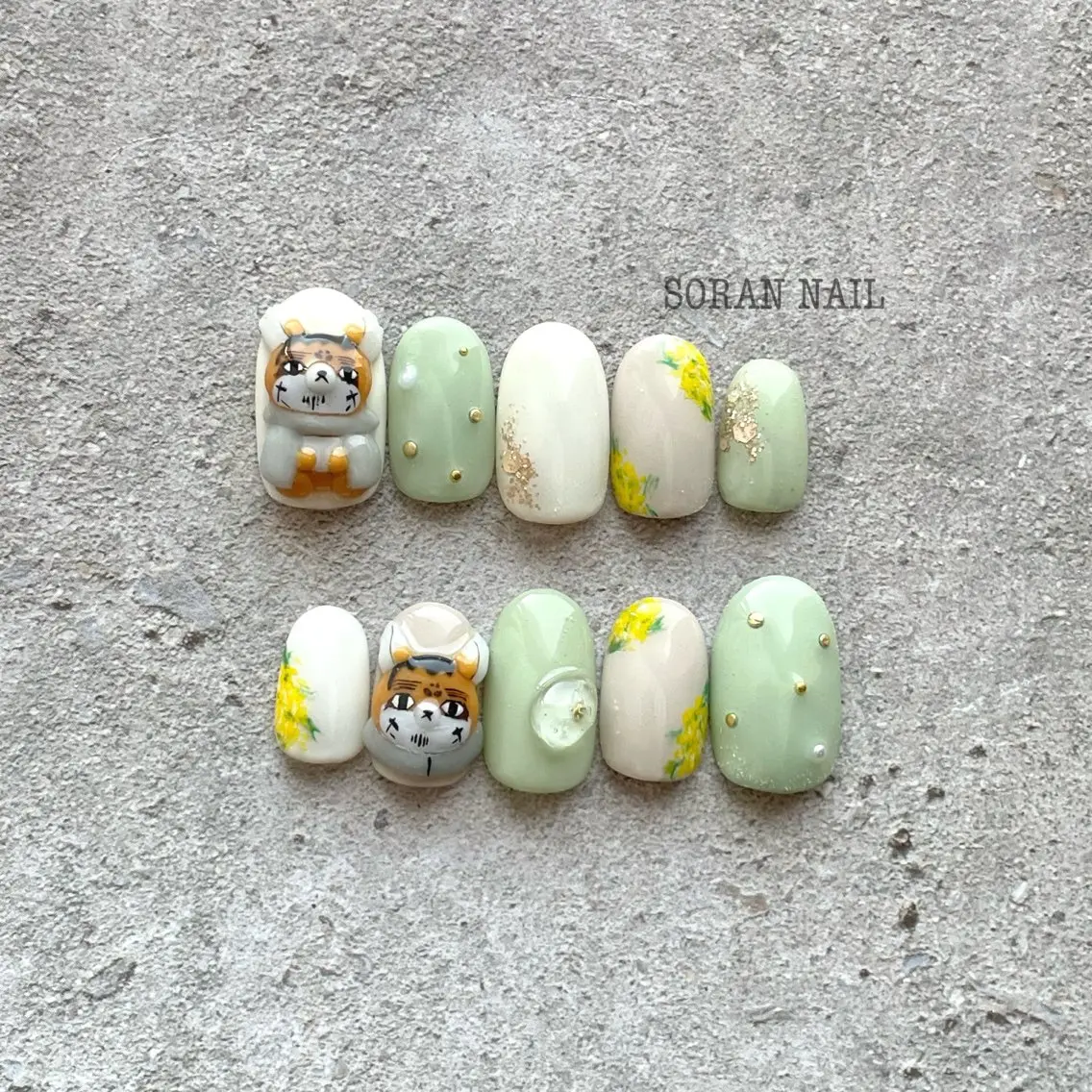 ハンドネイル soran nailのネイルデザイン