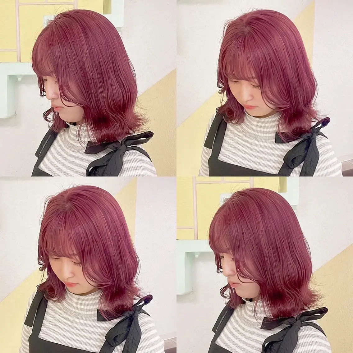 カラー ヘアカラー トリートメント 渋谷:インナーカラー ／🍒エリカ🍒のヘアスタイル