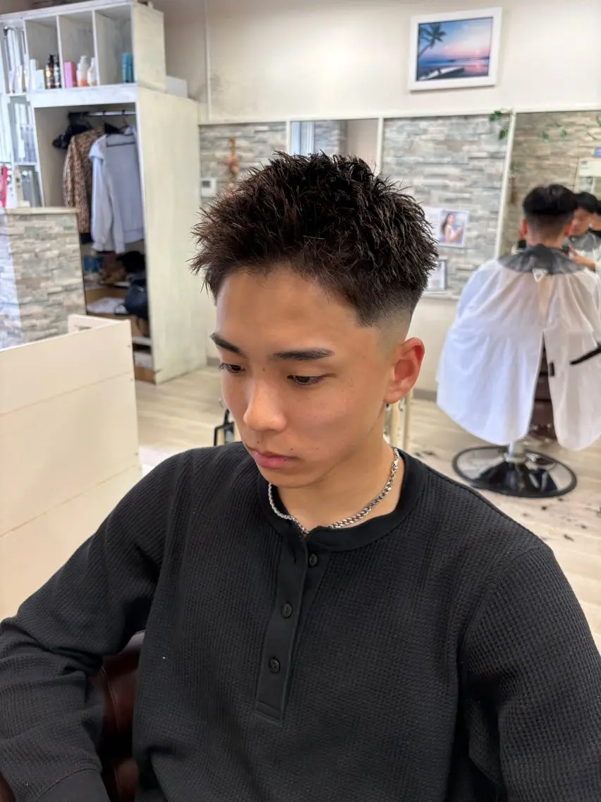 ショート メンズ フェードカット カット 男髪の巨匠 ゴトウのヘアスタイル