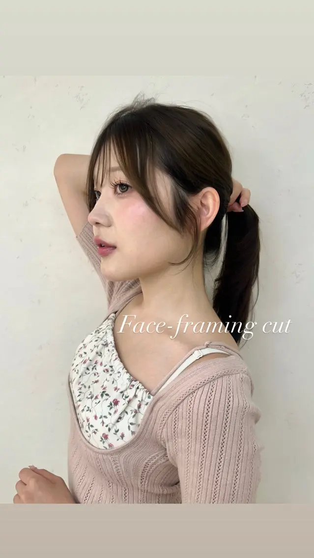 セミロング カット ヘアカラー トリートメント 💞艶モテ髪✨ MOENA💞のヘアスタイル