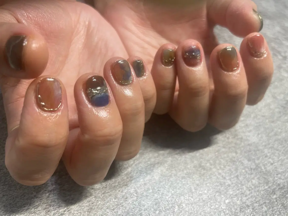 ショート nail salon ipuniのネイルデザイン