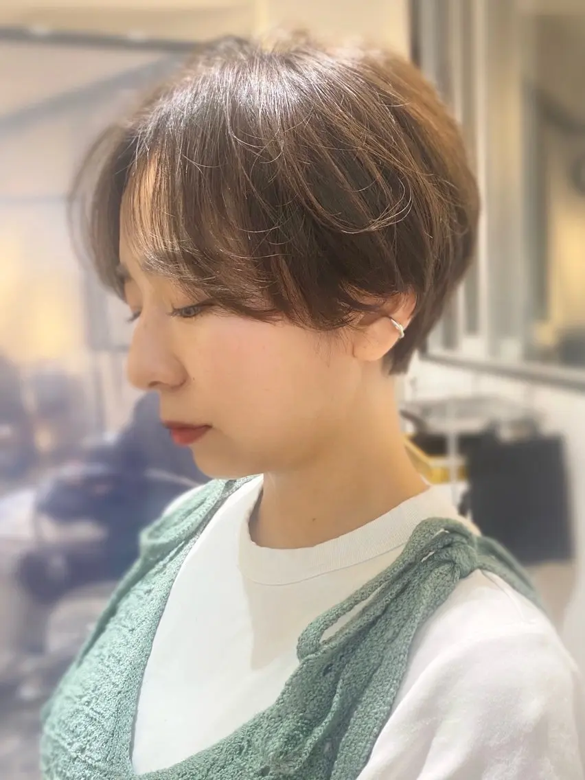 ショート カット モデル様募集中🧡 nanamiのヘアスタイル
