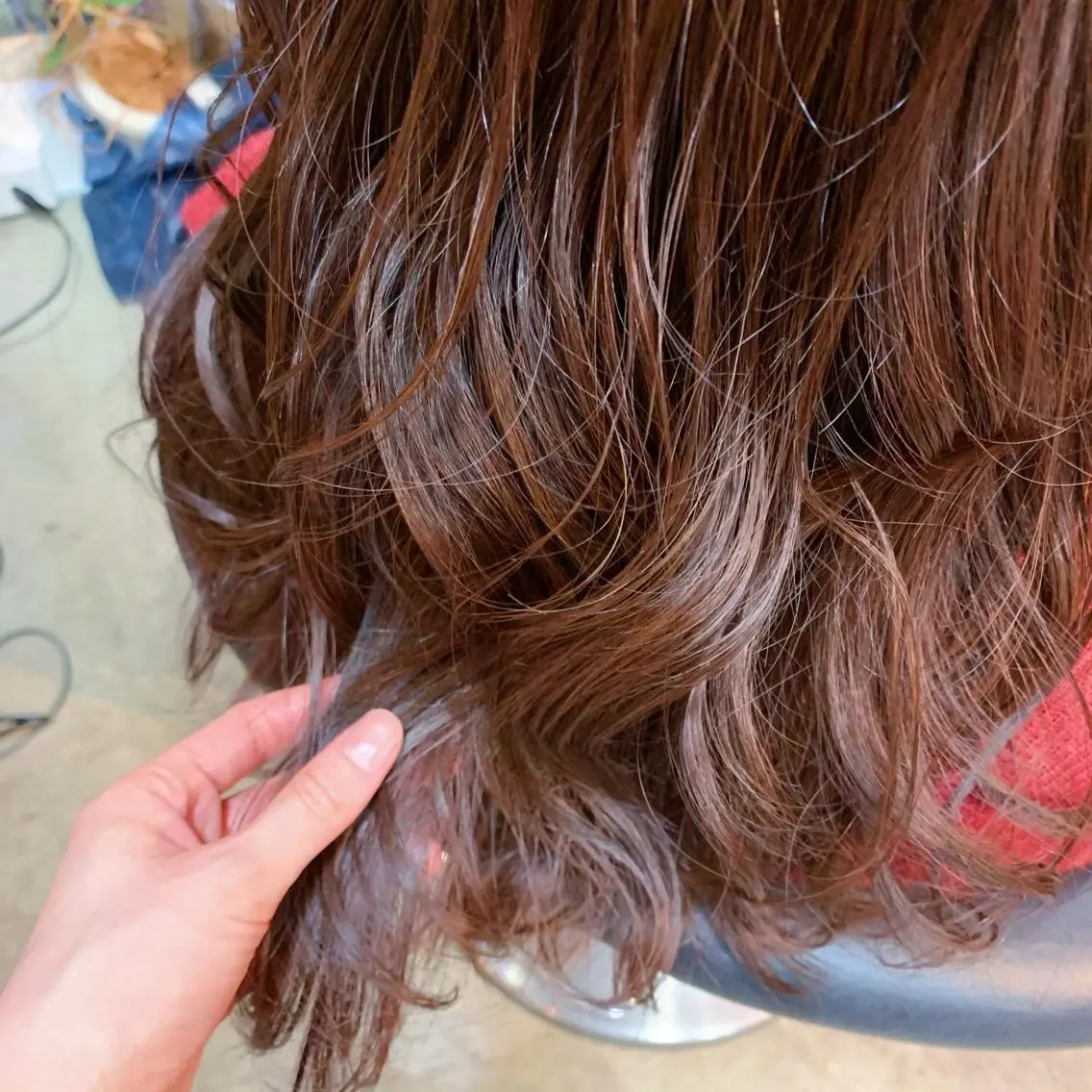 カラー ブラウンカラー 谷澤 朋佳のヘアスタイル