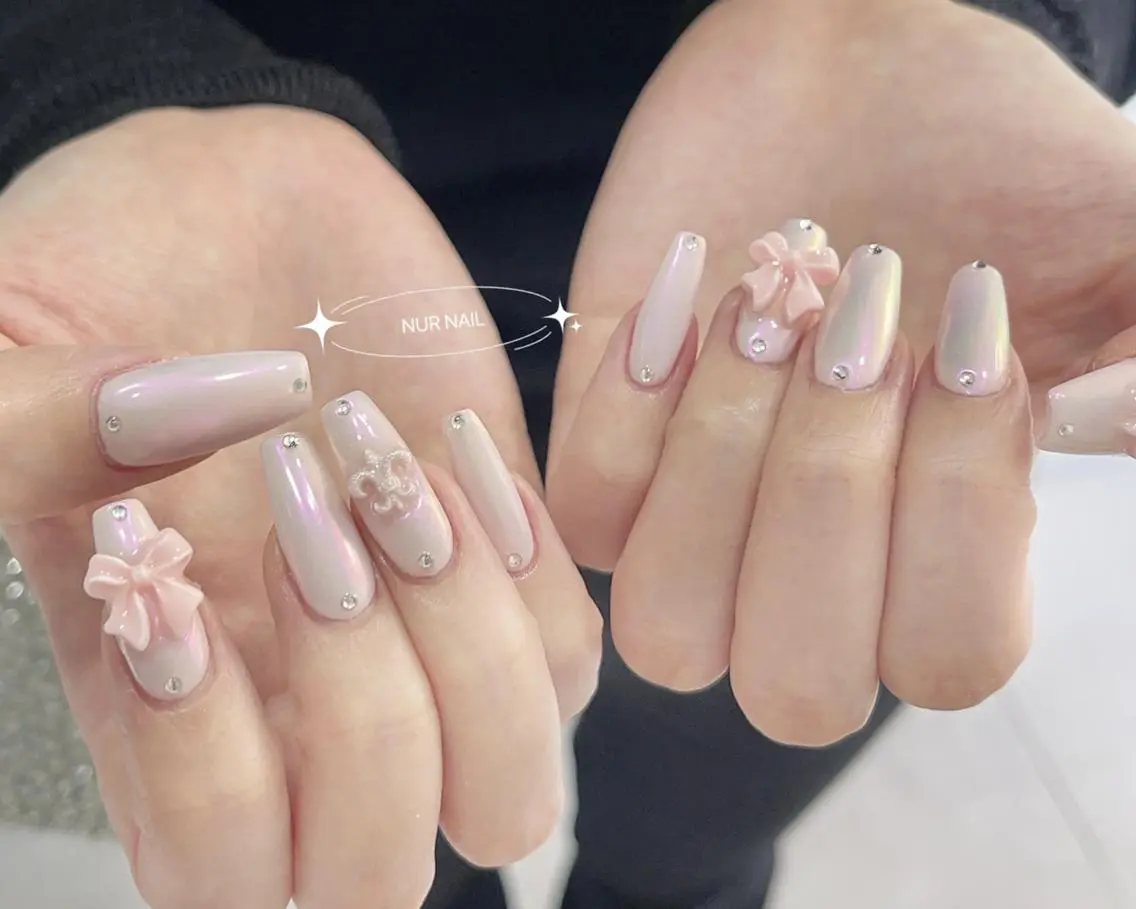 ネイル ハンドネイル 🤎HARU 🧸のネイルデザイン