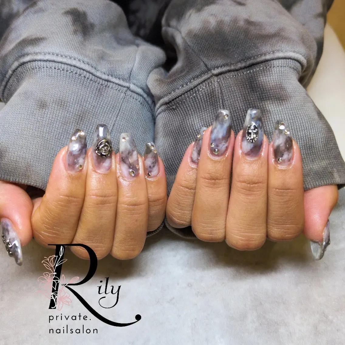 ネイル ハンドネイル nailsalon Rilyのネイルデザイン