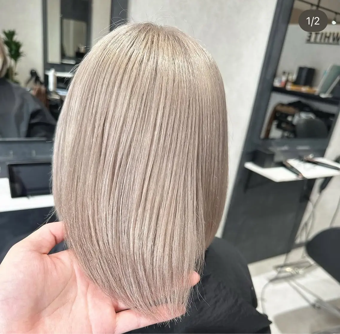 ショート 透明感カラー/ 冨永隆誠のヘアスタイル