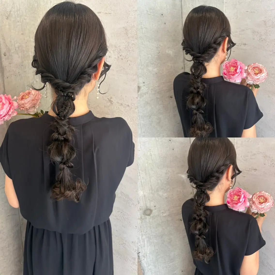 ロング ヘアアレンジ ヘアセット 美髪× ヘアセット✨Araiのヘアスタイル