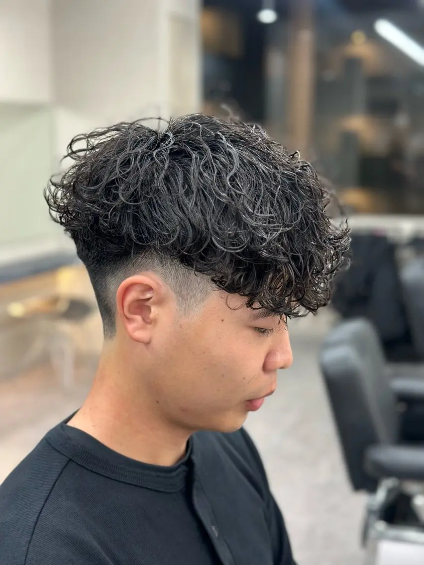 パーマ メンズ メッシュパーマ支持率 ◎大宮/隼也のヘアスタイル
