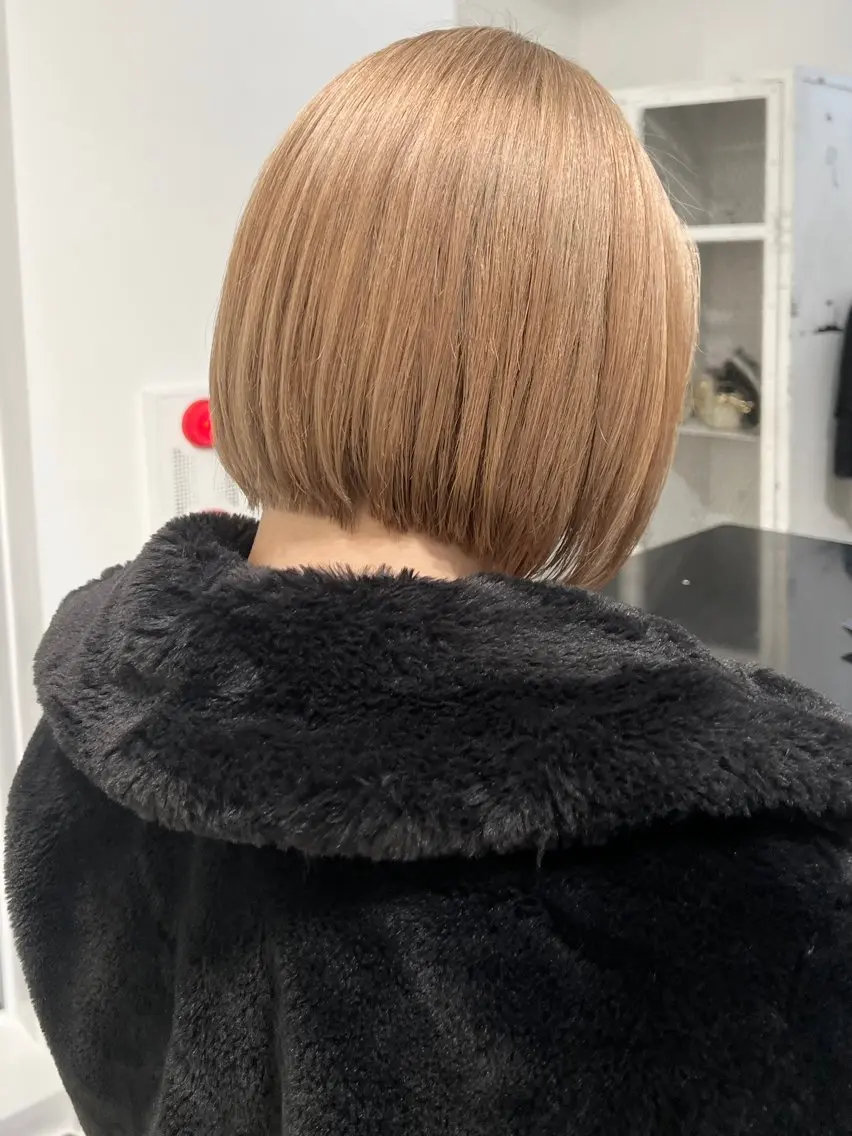 ショート カラー カット ヘアカラー トリートメント HARU//原宿🤍 リピート率NO.1のヘアスタイル