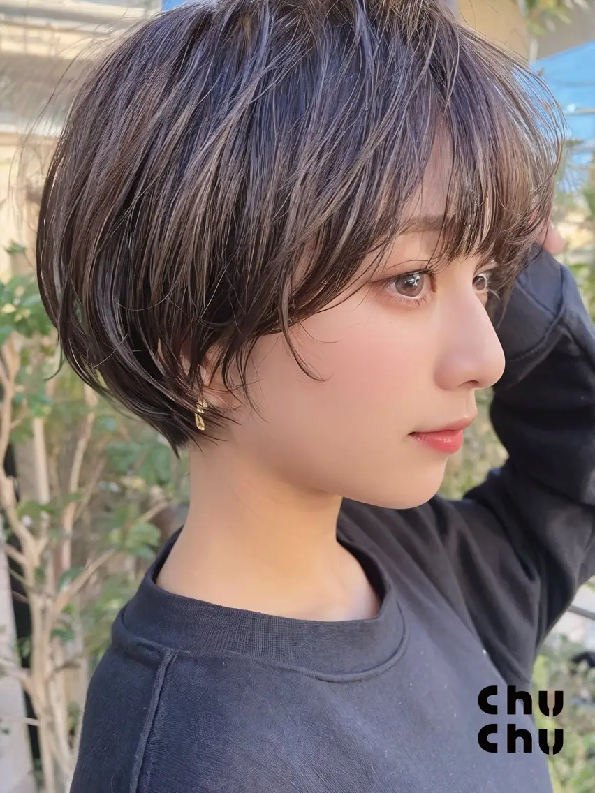 ショート 吉見 健伸のヘアスタイル