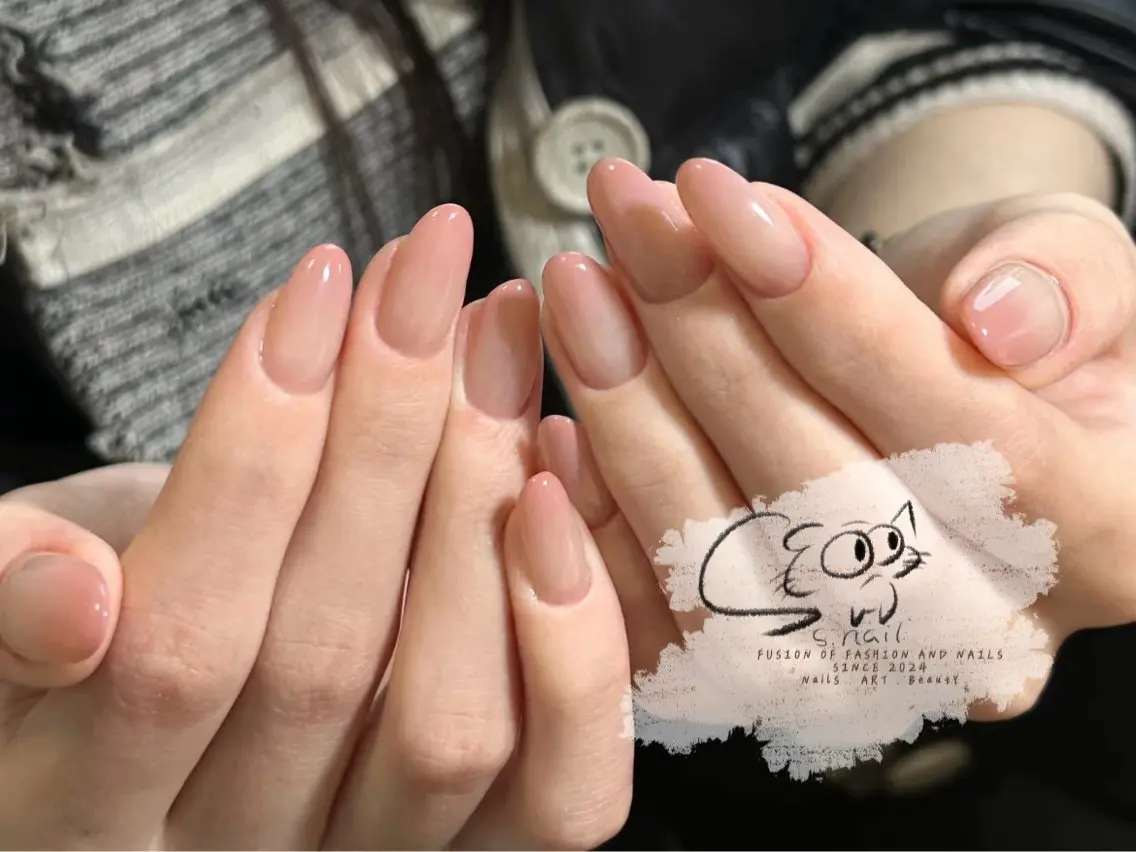 ネイル フレンチネイル ジェルネイル キラキラネイル ラメ(グリッター) マグネットネイル S.nail _のネイルデザイン