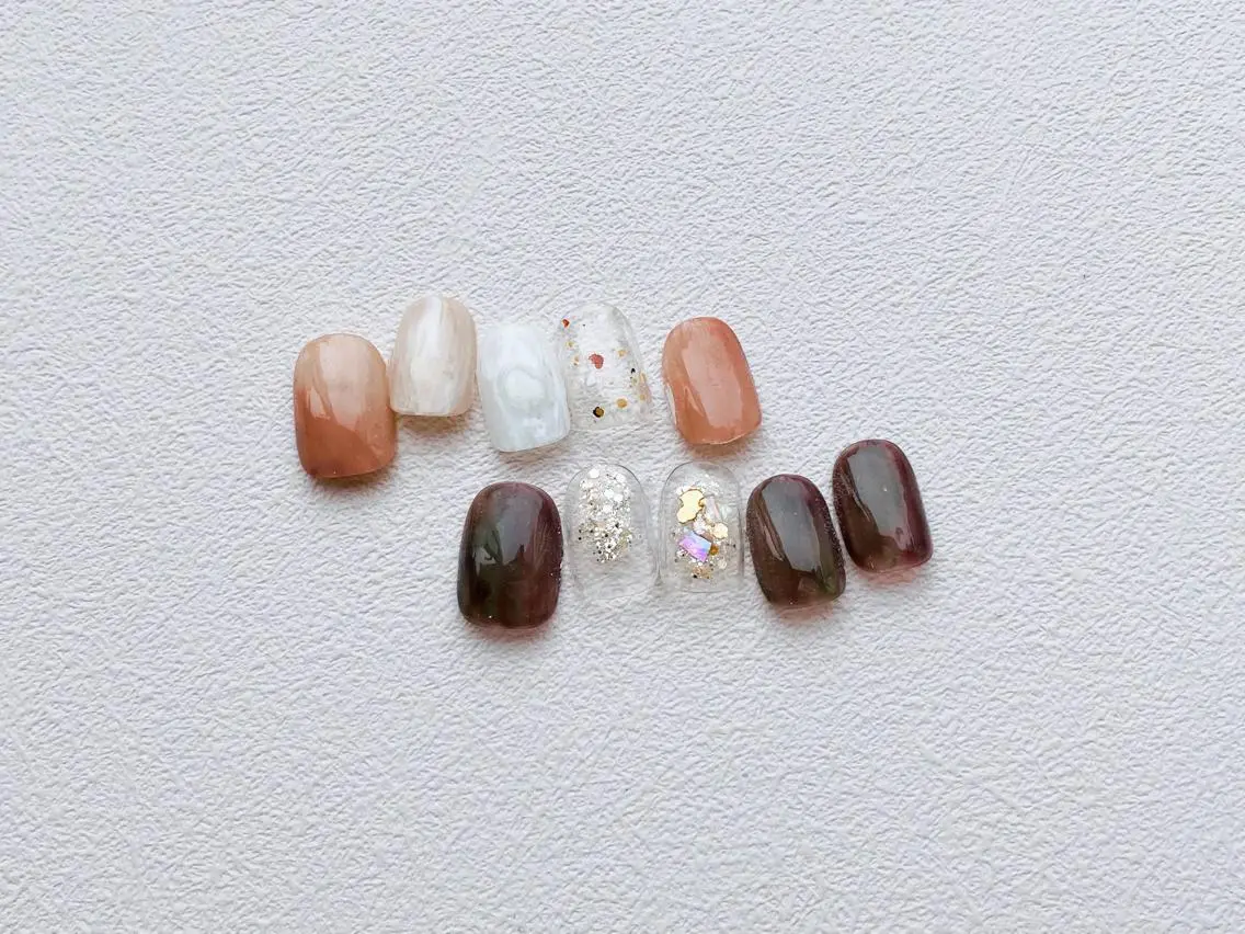 ネイル ハンドネイル Ada sae𓂃 𓈒𓏸のネイルデザイン