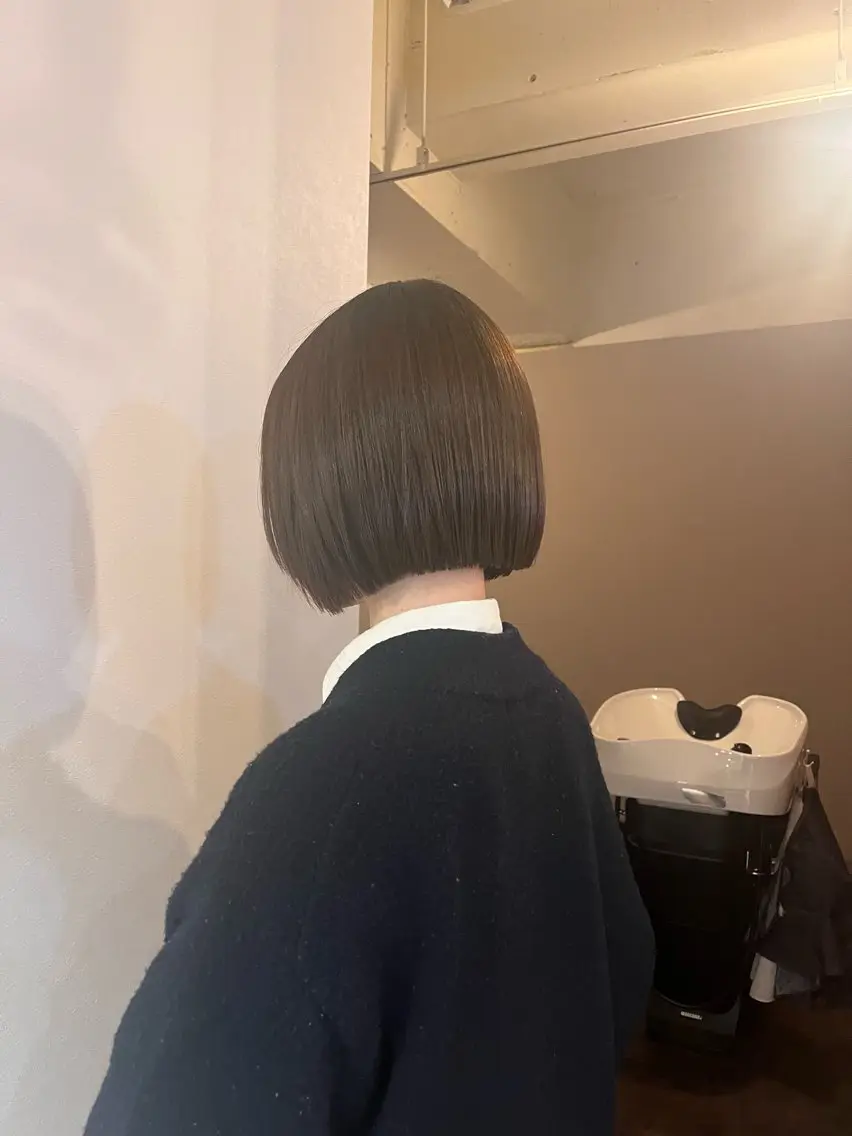 ミディアム ボブ 清水 月菜のヘアスタイル