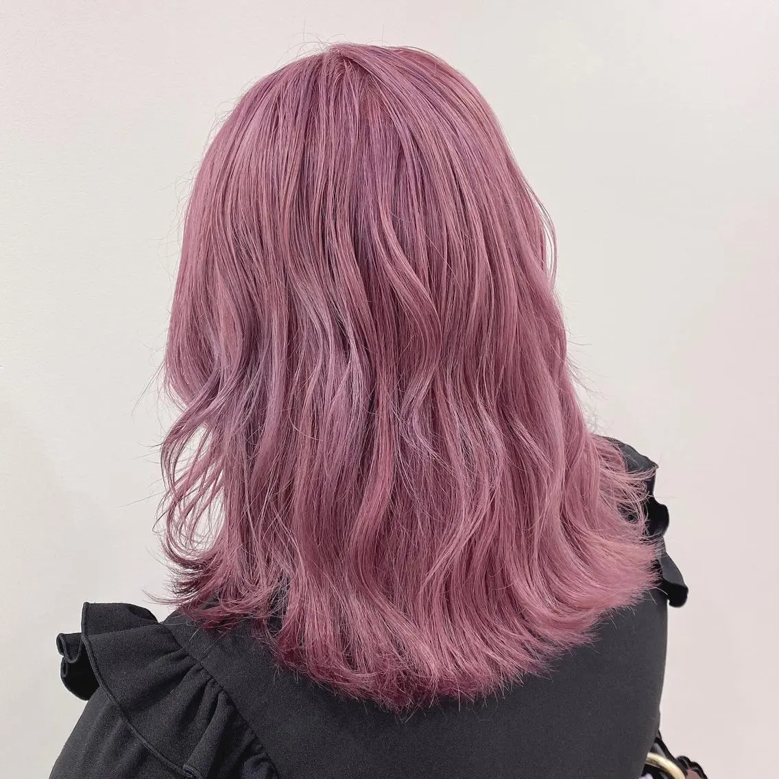 ミディアム カラー マンツーマン女性 美容師 奏のヘアスタイル