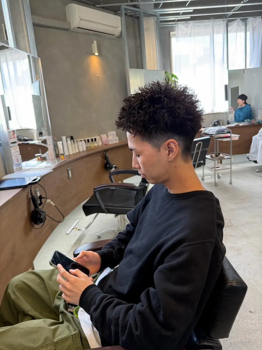 【メンズ限定メニュー】💈カット+リラックススパ付💈の写真