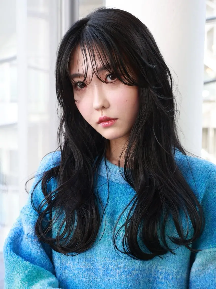ロング 流行デザイン特化 東方  舜のヘアスタイル