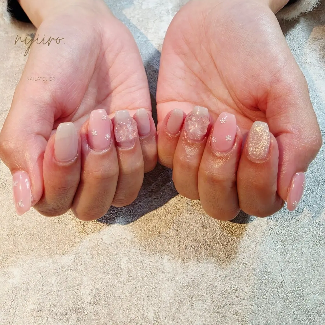 ネイル ハンドネイル nijiiro🌈 サトウのネイルデザイン