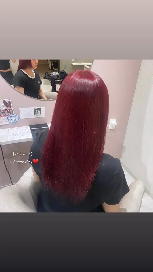 セミロング カラー ブリーチ ハイトーンカラー ピンクカラー ヘアカラー 💖髪質改善カラー / Rion💖のヘアスタイル