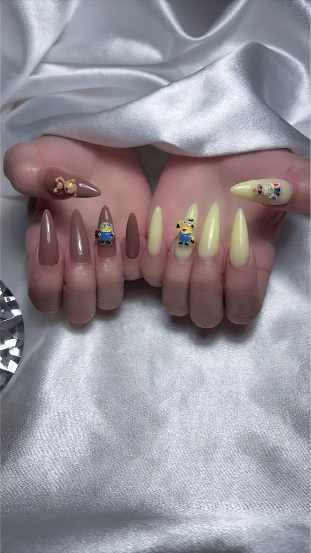 ネイル ロングネイル ハンドネイル Kayo 💅のネイルデザイン