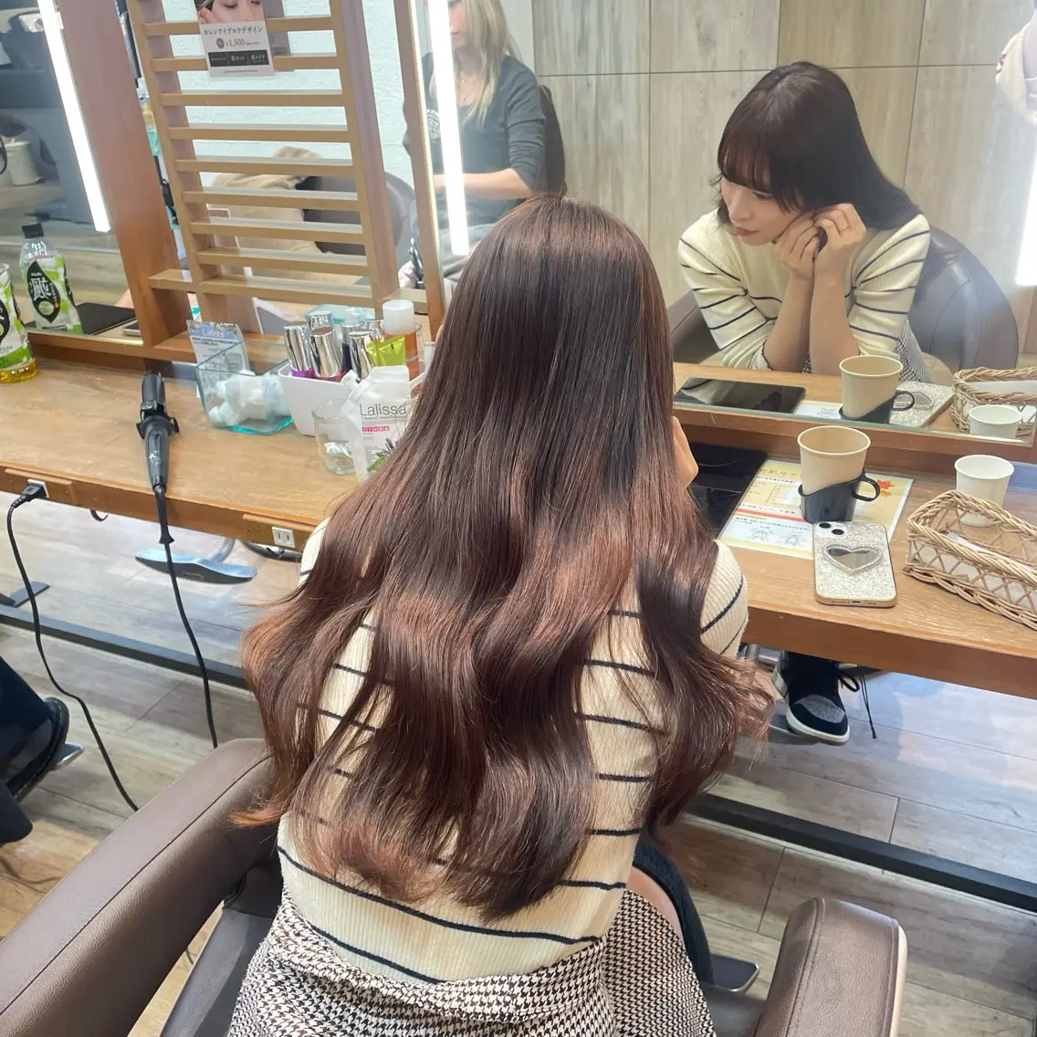 カラー カット ヘアカラー トリートメント このみ/透明感カラー /ヘアアレンジ🫧のヘアスタイル
