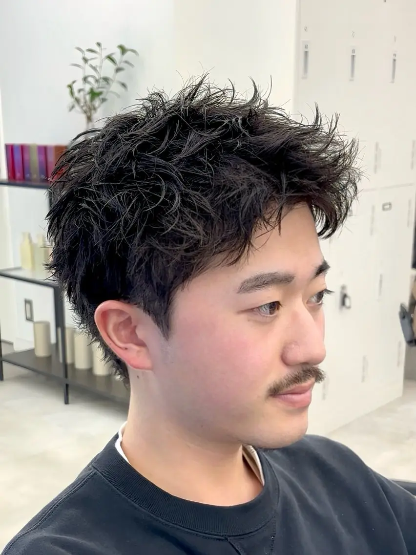 【メンズ限定】男らしさ全開スパイキーショート+シャンプー✨️今だけミニモ価格✨の写真