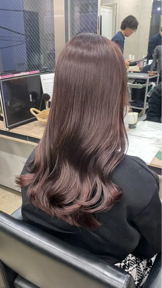 ☁️直前割引☁️🎀カット+ワンカラー+前処理トリートメント🎀の写真