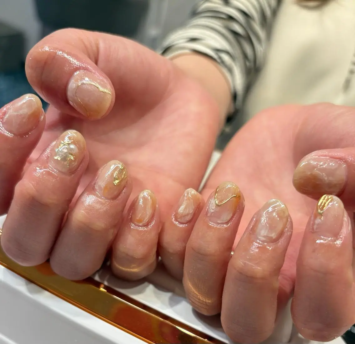 ネイル FIRST博多 ココロのネイルデザイン