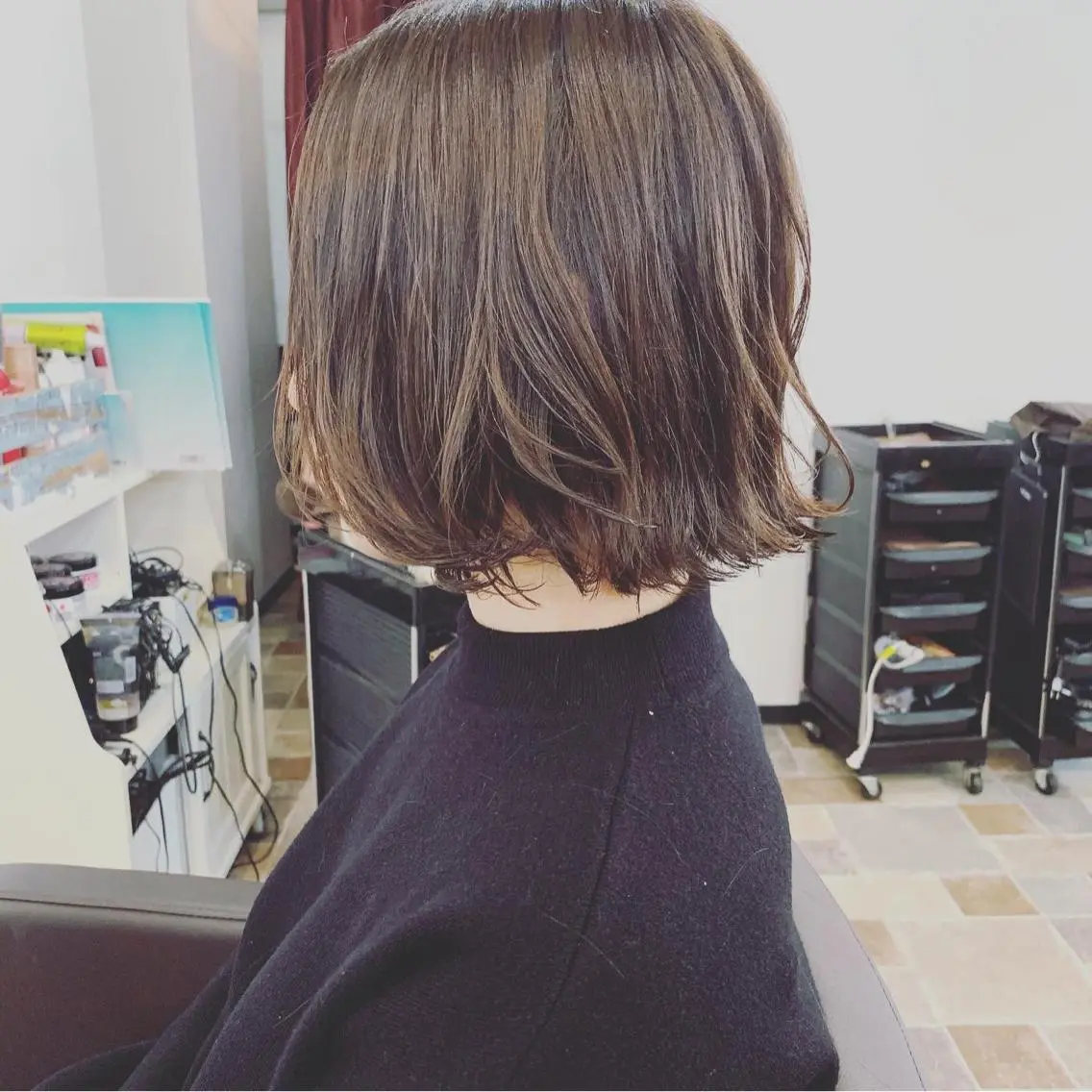 カットカラーの写真
