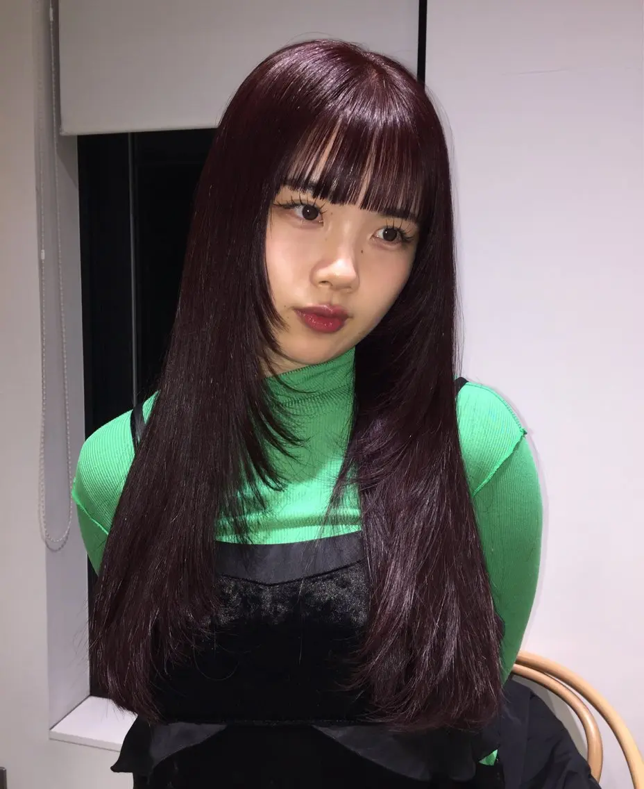 ロング カット wa kaのヘアスタイル