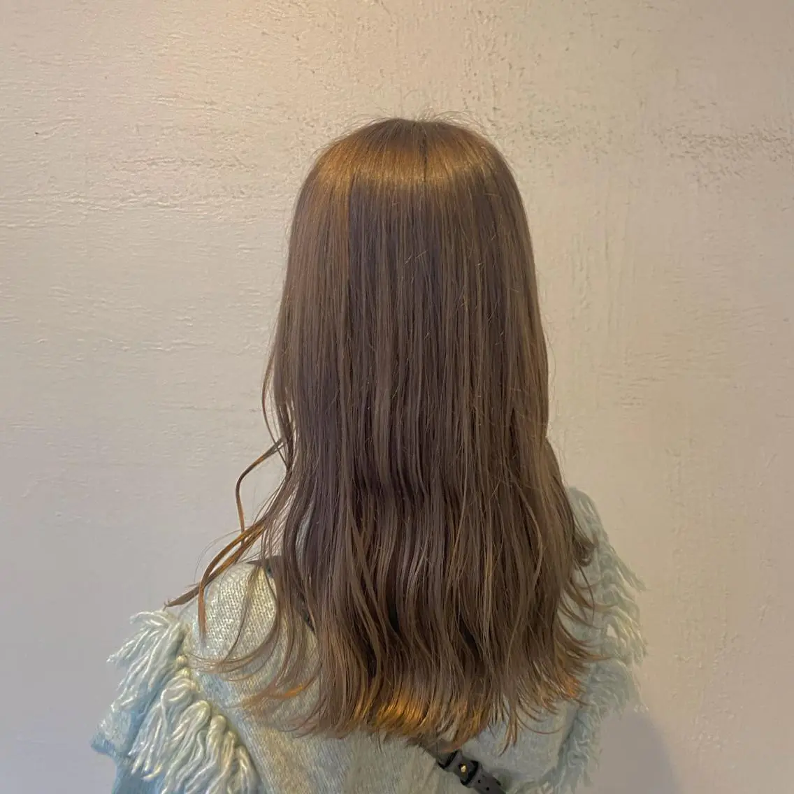 ロング カラー ヘアアレンジ 鹿児島 聖来のヘアスタイル