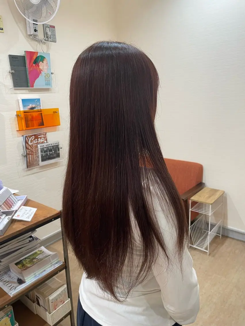 カラー ブラウンカラー ヘアカラー 金森 実海のヘアスタイル