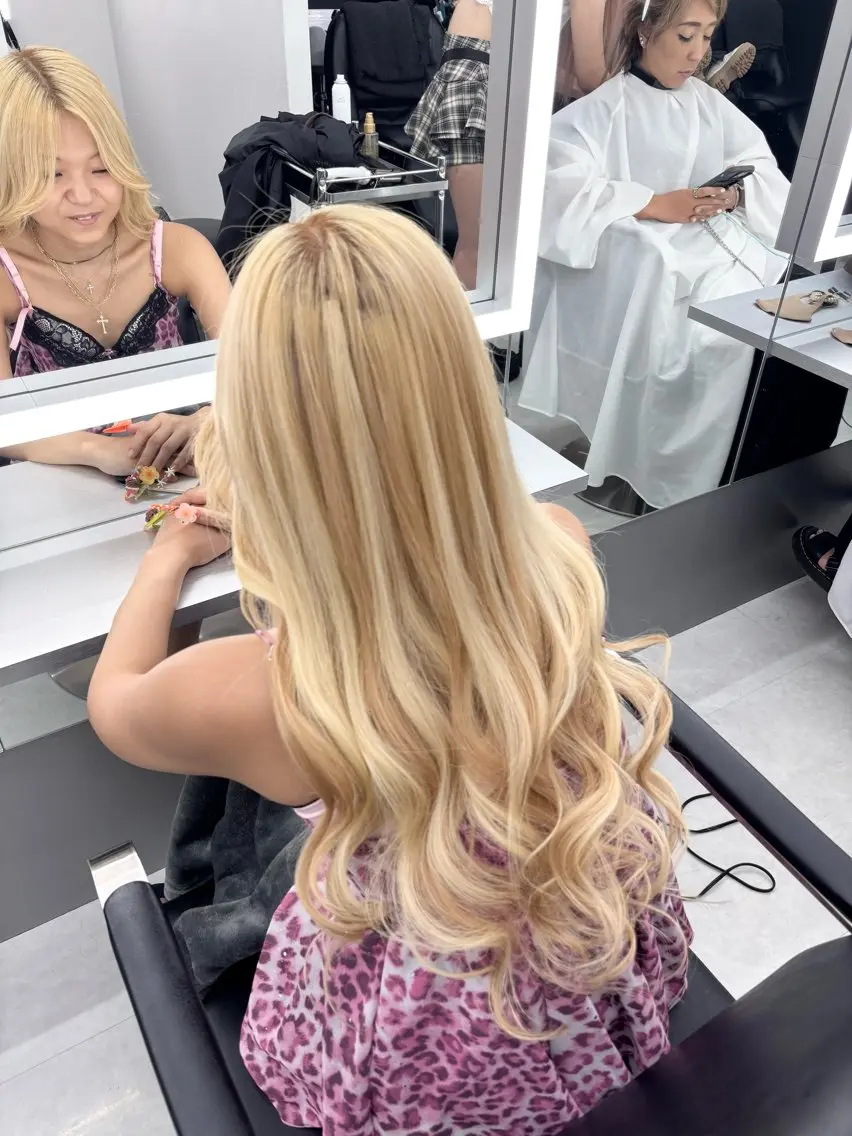ロング エクステ TACE AYANOのヘアスタイル