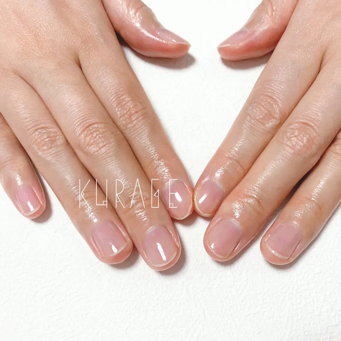 ネイル クリアネイル private salon 海月のネイルデザイン