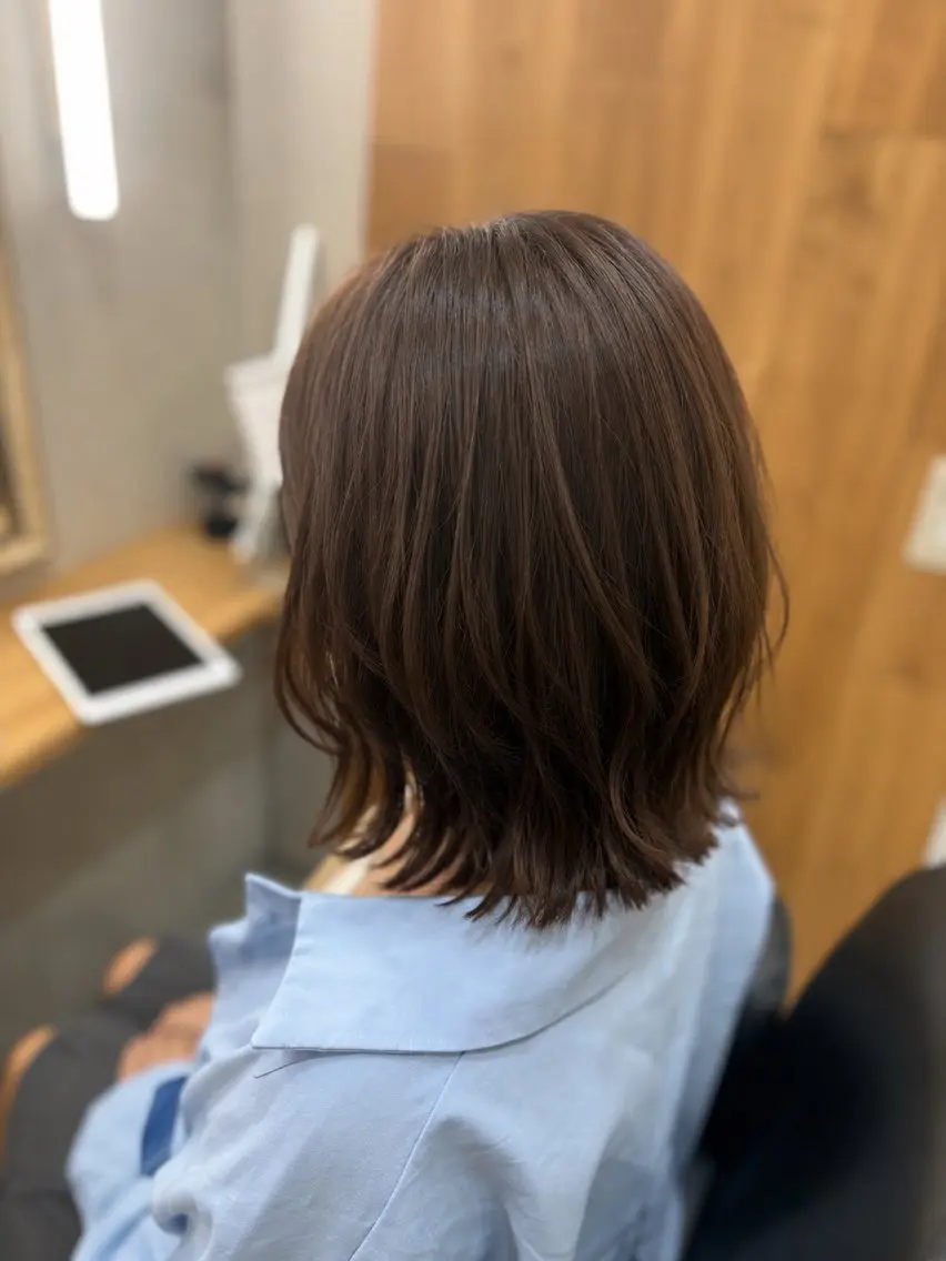 ショート カット ヘアカラー トリートメント 白鳥 正孝のヘアスタイル