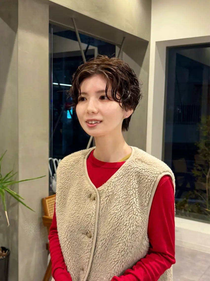ショート ショートヘア AILERON 陣岸のヘアスタイル