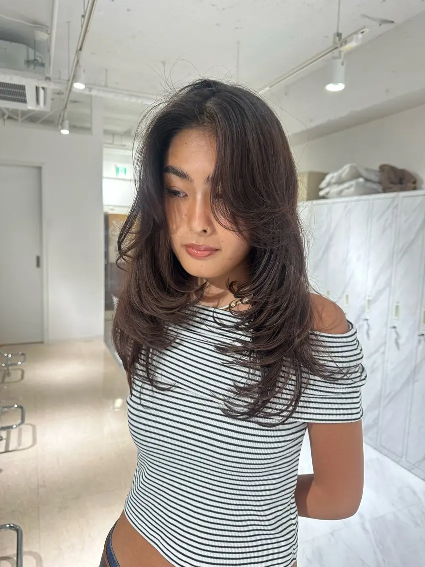 ロング 上野/海外hair/ レイヤー/Anriのヘアスタイル