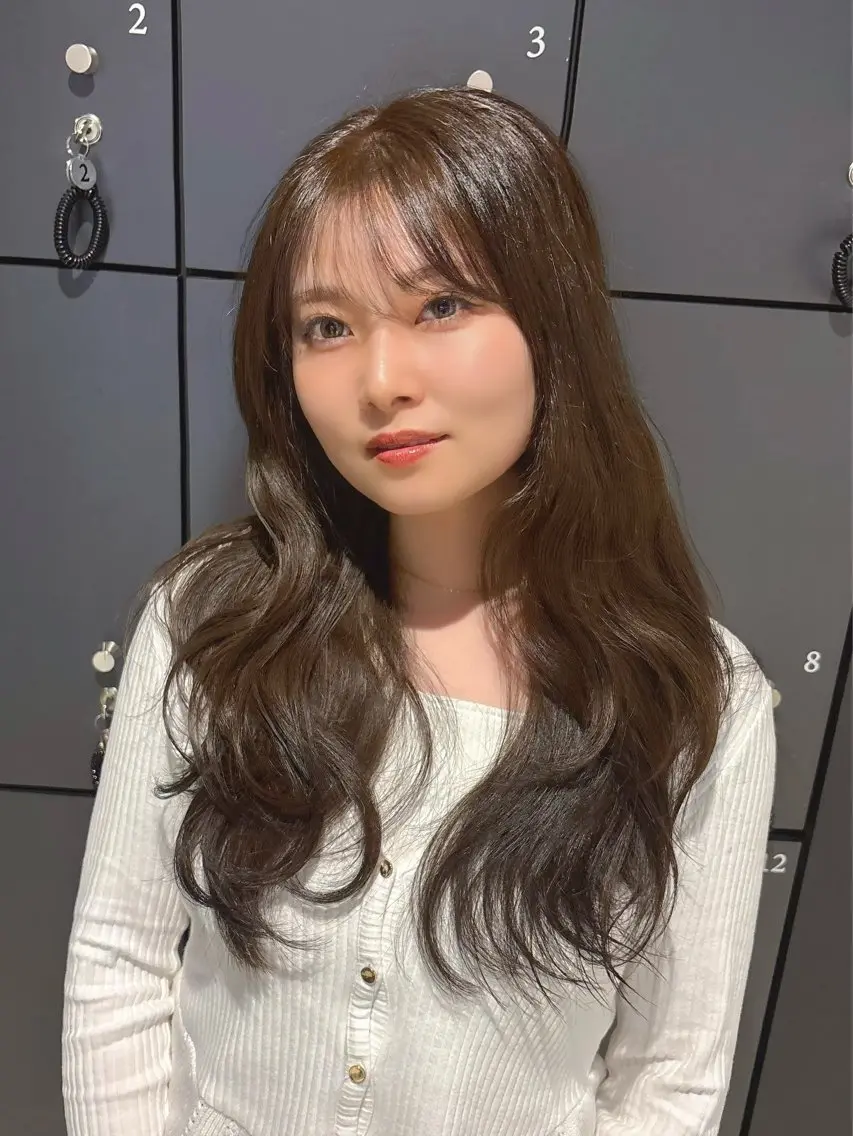 ロング カラー LUVISM 長岡店/三田のヘアスタイル