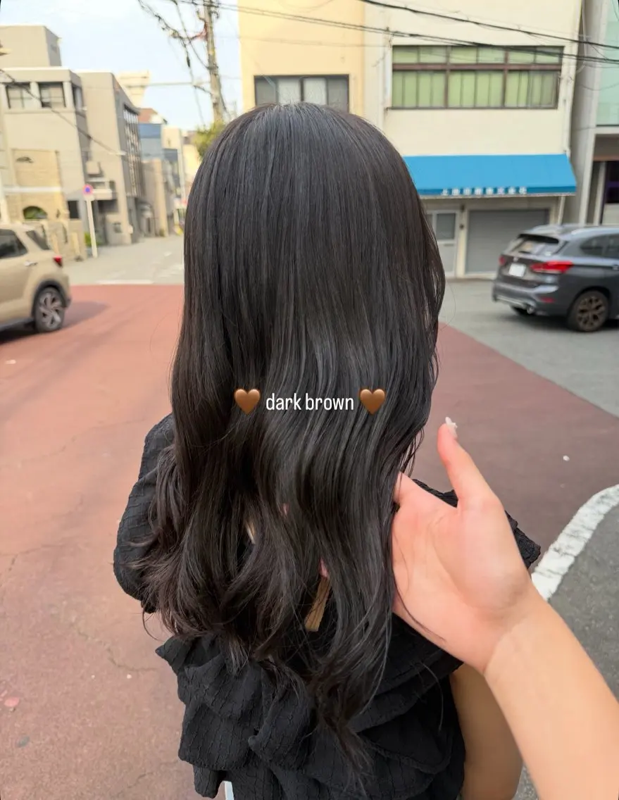 セミロング ヘアカラー 柿本ひな / カラーモデル様募集中のヘアスタイル