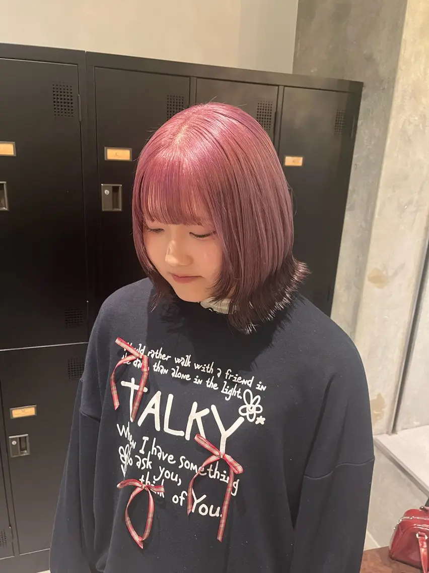 💛design color🩵ྀི1ブリーチ込みの写真