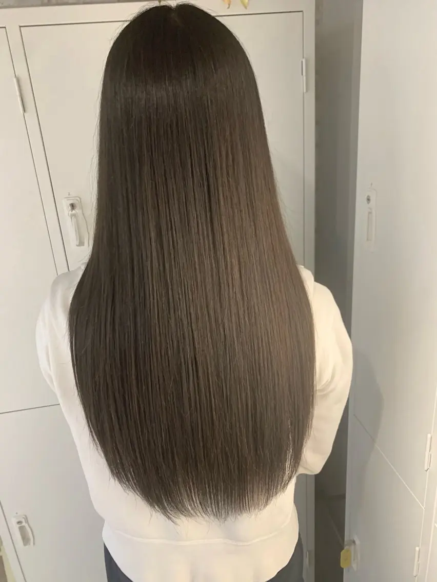 ロング 髪質改善 ✨ハイトーン✨艶髪 ✨髪質改善✨和田のヘアスタイル