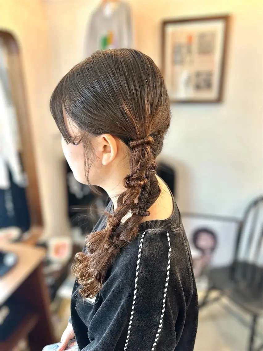 ヘアアレンジ 岩村 夏姫のヘアスタイル