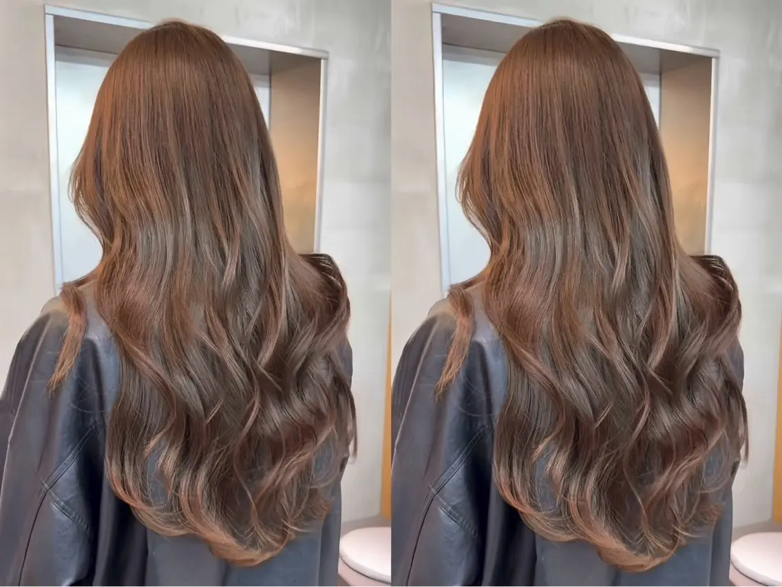 ロング レイヤーカット 🎀透明感カラー shizuka🎀のヘアスタイル