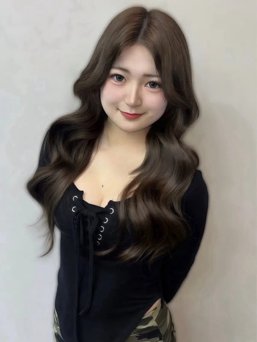 カラー 一宮 淚のヘアスタイル