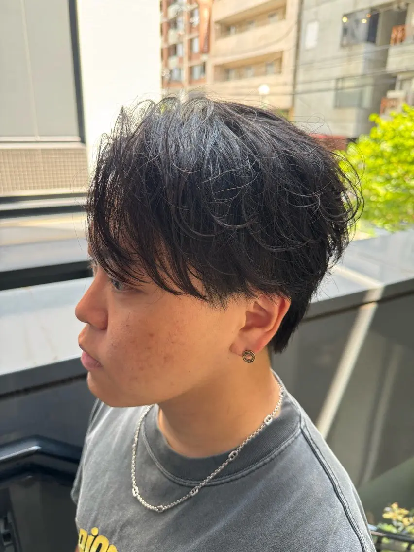 メンズ カット パーマ ハル/メンズ特化✨ unreve副店長のヘアスタイル